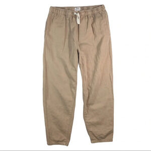 WJ302 Cotton On Casual Khaki Drawstring Pants 10